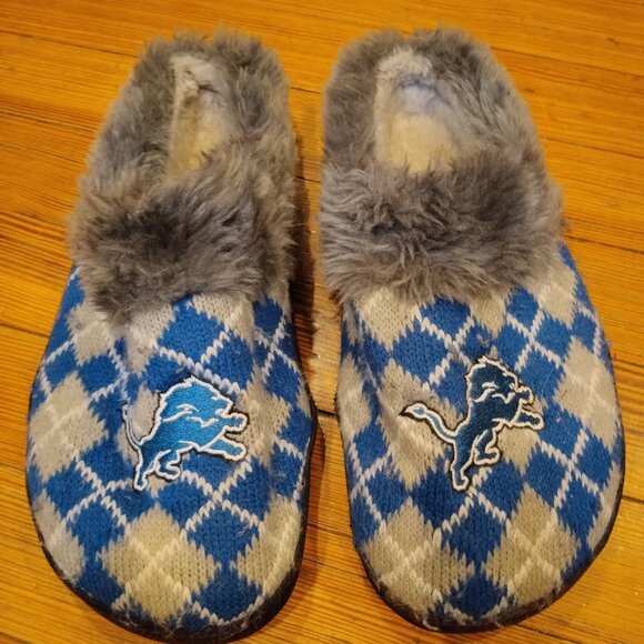 Detroit Lion's men's slippers - Picture 1 of 3